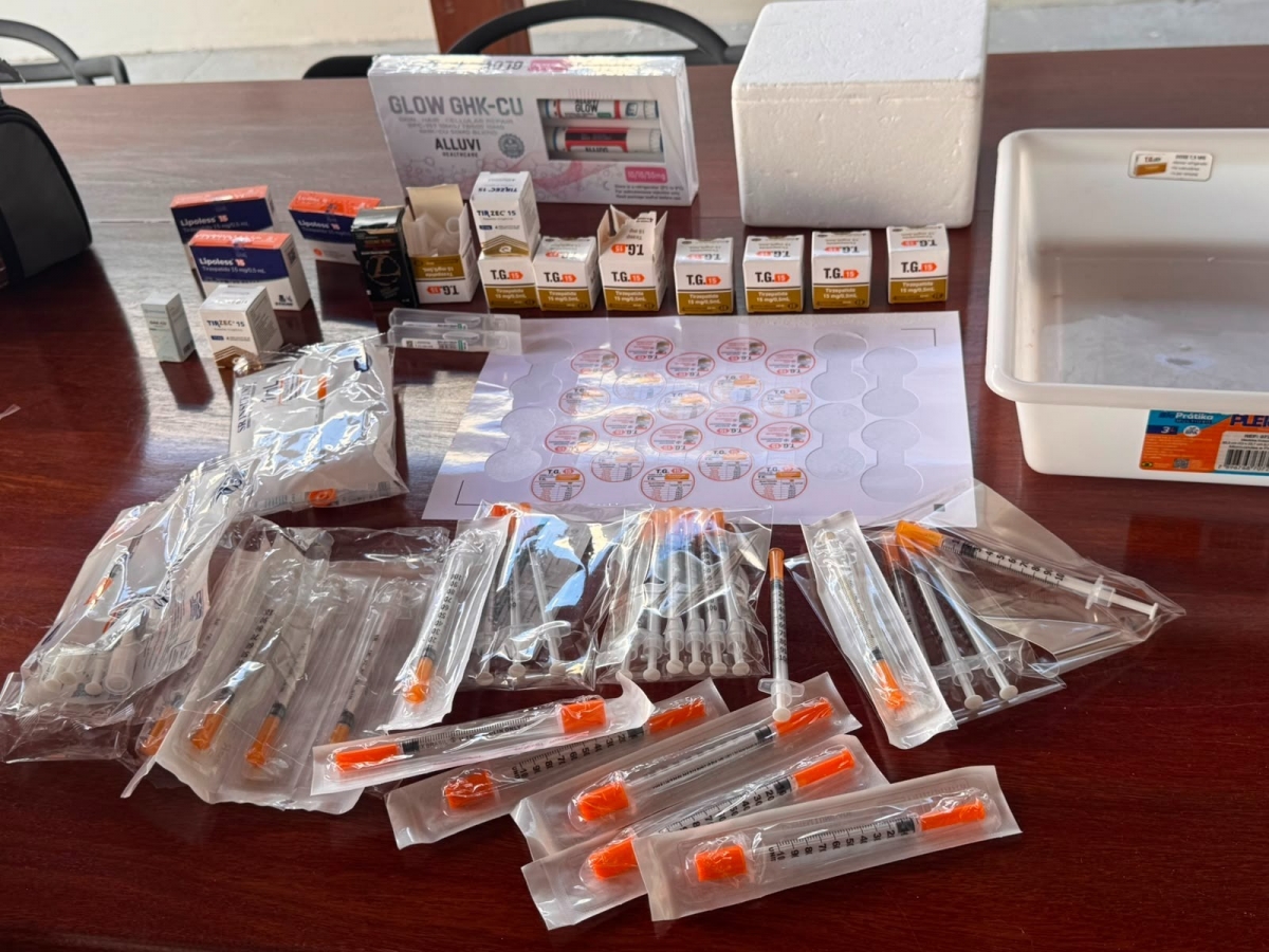 PF apreende produtos injetáveis para emagrecimento durante operação em Caicó