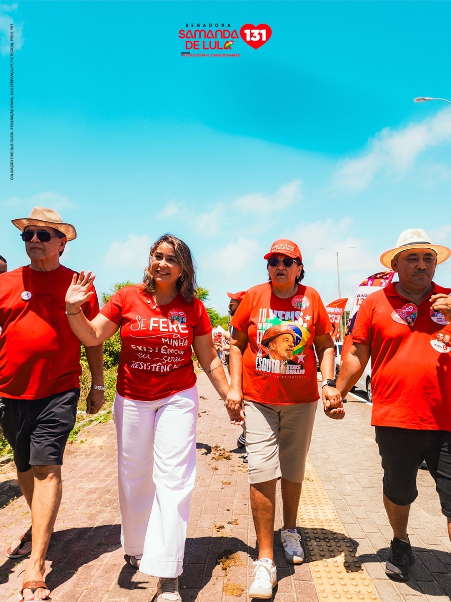 Samanda de Lula tem maior rejeição na disputa pelo Senado no RN, aponta Exatus
