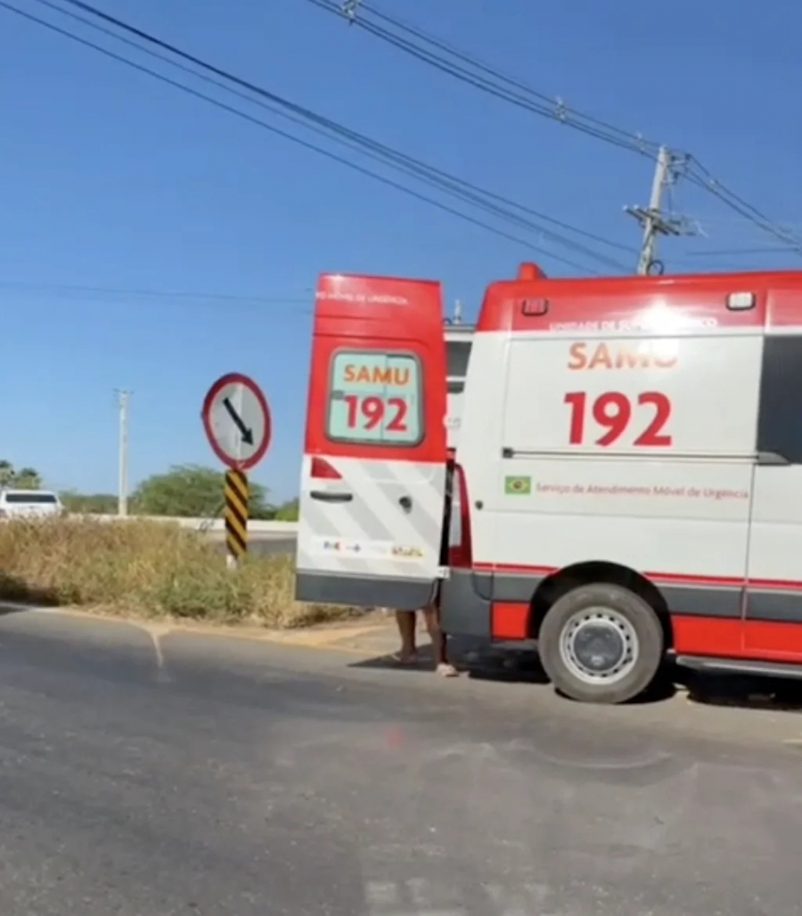 Idosa de 62 anos morre após acidente de moto na saída de Mossoró