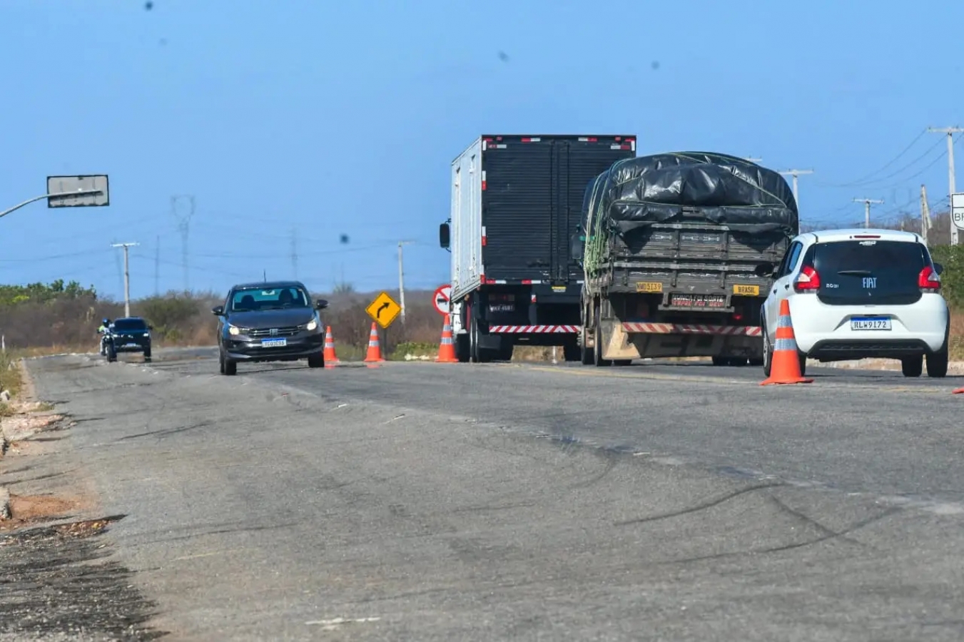 Primeiros 10 km da duplicação da BR-304 entre Assú e Mossoró serão liberados na quarta