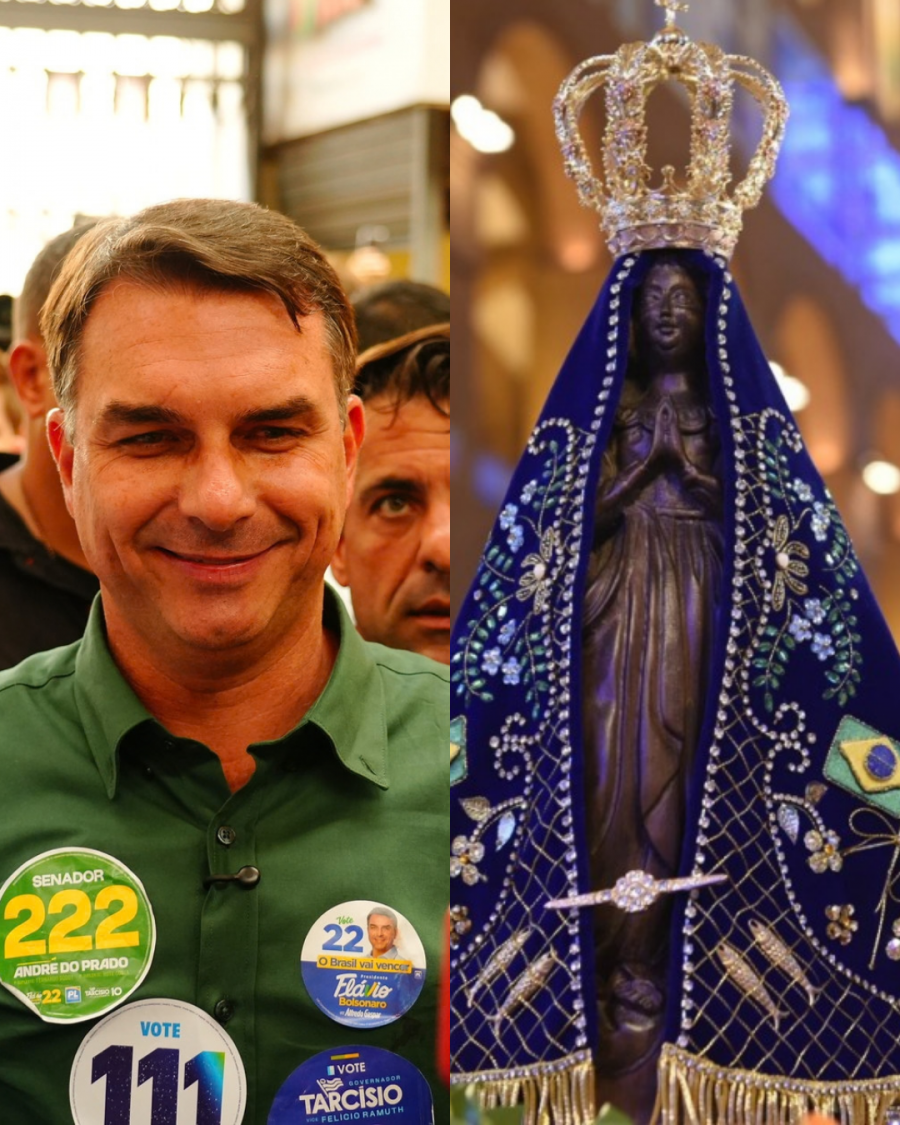 TSE mantém remoção de publicações que associam Flávio Bolsonaro a boato sobre Nossa Senhora