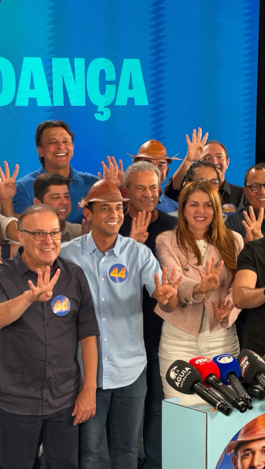 Paulinho Freire e vereadores de Natal anunciam apoio a Allyson 