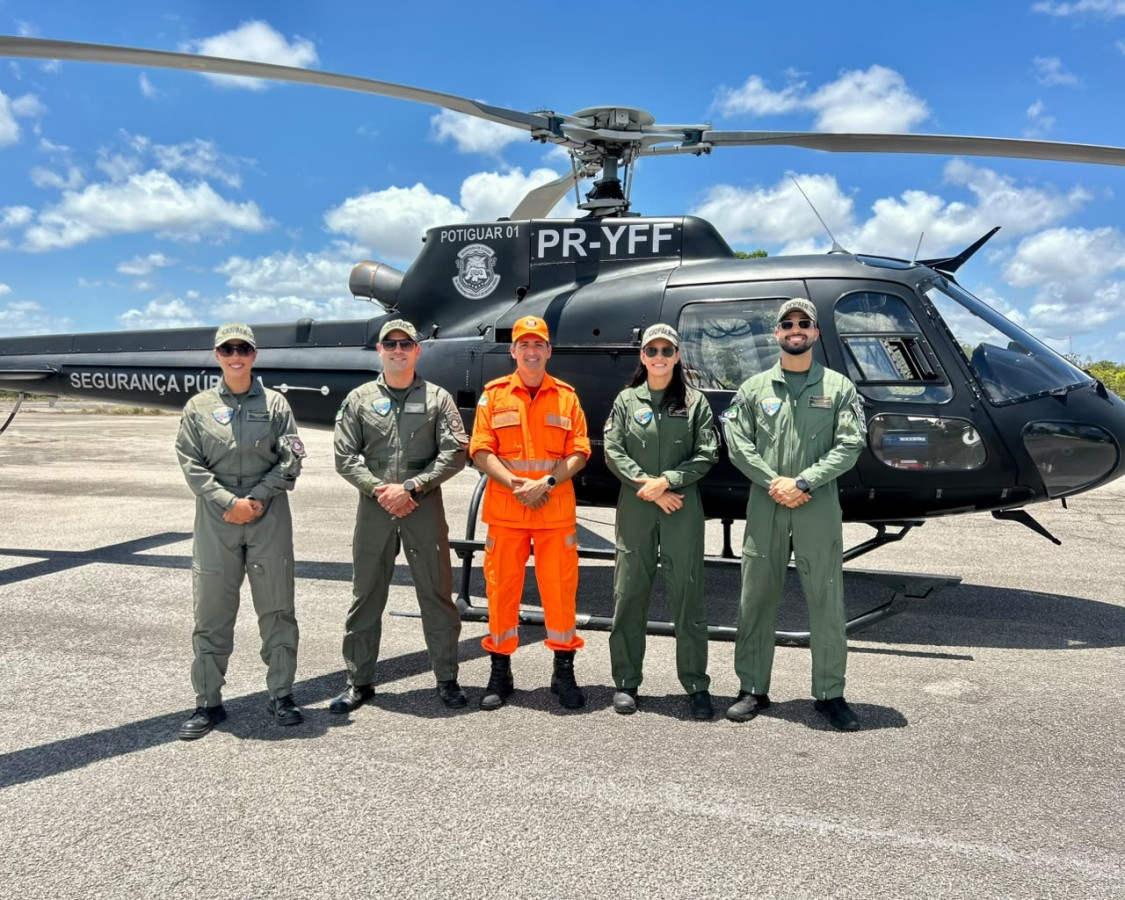 RN forma primeiras mulheres pilotos de helicóptero da segurança pública estadual