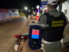 Idoso sem habilitação é preso por embriaguez durante Blitz Zero Álcool na Grande Natal