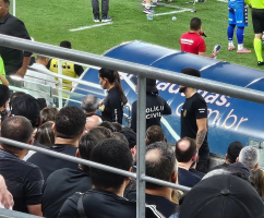 Homem é preso durante jogo do ABC na Arena das Dunas após descumprir medida protetiva contra ex