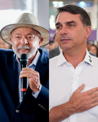 Lula tem 46% e Flávio 45% no segundo turno, aponta BTG/Nexus