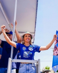 Cinthia de Allyson lidera pesquisa para deputada estadual no RN, com 2,19%