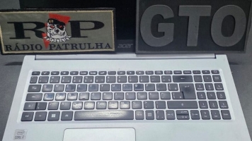 Bandido furta notebook de dentro de sede prefeitura do RN, mas é preso após ação da PM