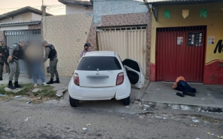 Trio é detido suspeito de se passar por policiais e tentar levar mulher à força em Mossoró