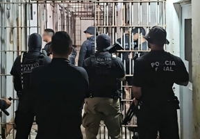 Polícia penal impede fuga de 14 detentos do Complexo de Alcaçuz