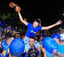 Cinthia de Allyson bate recorde histórico de votos para deputada estadual em Mossoró